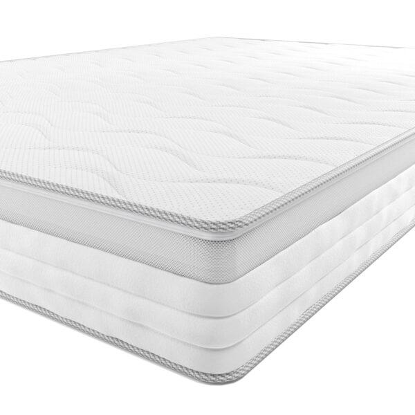 Amazon Basics Taschenfederkernmatratze 7 Zonen, mittelfest H3, 190x80x20 cm