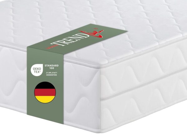 Badenia 7-Zonen Matratze 2-in-1 Duo XXL, Härtegrad 2+3, 140x200, Oeko-Tex