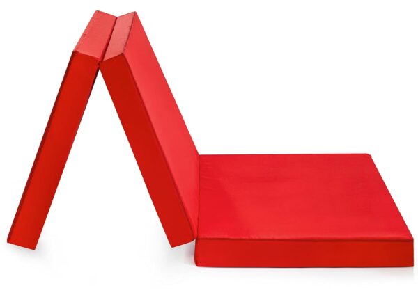 Badenia Guest Matratze, 3-teilige Klappmatratze, Härtegrad 3, waschbarer Bezug