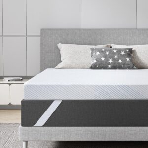 BedStory Matratzenauflage 160x200cm 7,6cm Gel-Memory-Foam H3 atmungsaktiv