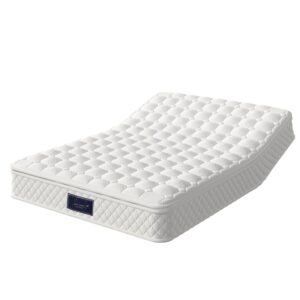 BettEngel 7-Zonen Kaltschaummatratze H3 Härte, 25 cm, Taschenfederkern, atmungsaktiv