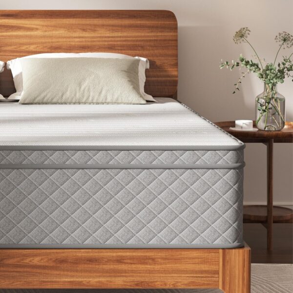Bewell 7-Zonen-Boxspringmatratze 140x190 H3/H4 Kernhöhe 30 cm mit Komfortschaum