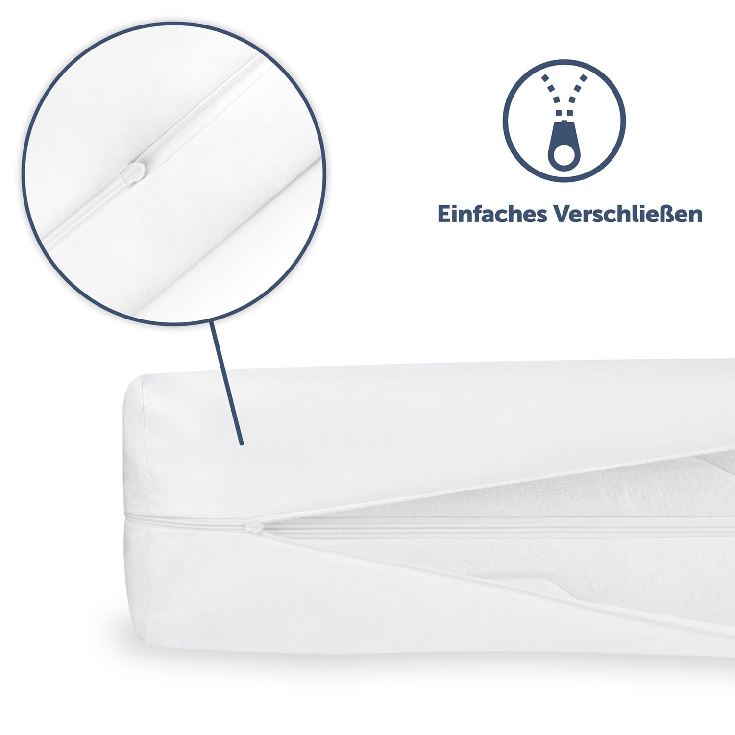 Blumtal Matratzenschoner für Allergiker, Anti-Milben, atmungsaktiv, wasserdicht