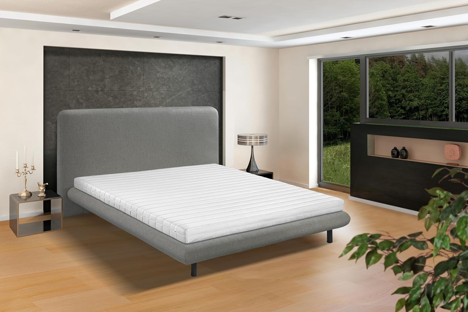 Bodyprotect Kaltschaummatratze 160x200 H4 Härtegrad Oeko-Tex zertifiziert 10cm