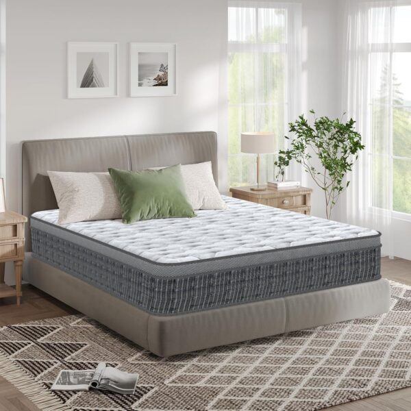 [Brand] Matratze 160x200 H3 10-Zonen Taschenfederkern Memory-Schaum Oeko-Tex