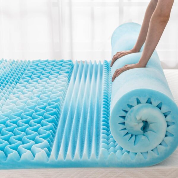 EGO Home Topper 180x200 cm 7 cm hoch Atmungsaktiver Kaltschaum Oeko-Tex zertifiziert