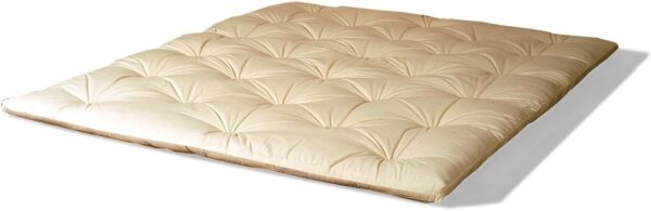 Futon Shiatsu Matratze 160x200cm 100% Baumwolle, 4-5cm Hoch, Faltbar für Yoga & Massage