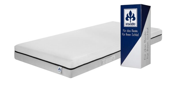 Irisette Smart 2-in-1 Kaltschaummatratze 7 Zonen H3/H4 140x200cm, Oeko-Tex, Testsieger Stiftung Warentest 1.9