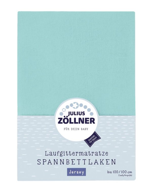 Julius Zöllner Terry Tuchspannbetttuch für Baby- und Kinderbetten, Jersey, 60x120 cm, saugstark, hautfreundlich