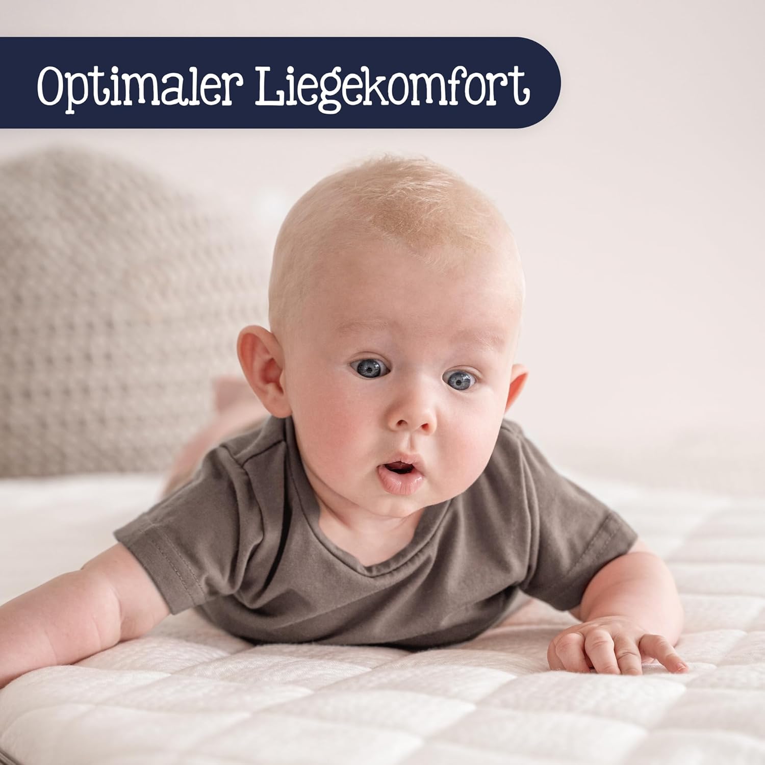 Julius Zöllner Travelbettmatratze 60x120 cm, fest, wasserdicht, atmungsaktiv