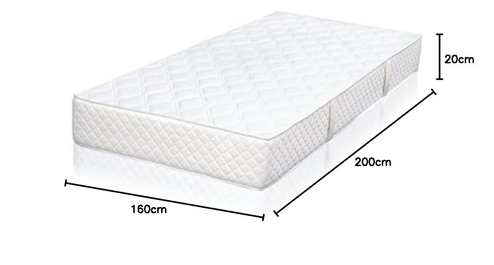 Matratzen Perfekt 7-Zonen Kaltschaumkern Matratze 160x200 H5 20cm