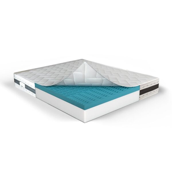 MUUN Matratze Memory Foam Kern, hypoallergen, Bewegungsisolierung, 20 Jahre Garantie, 21 cm