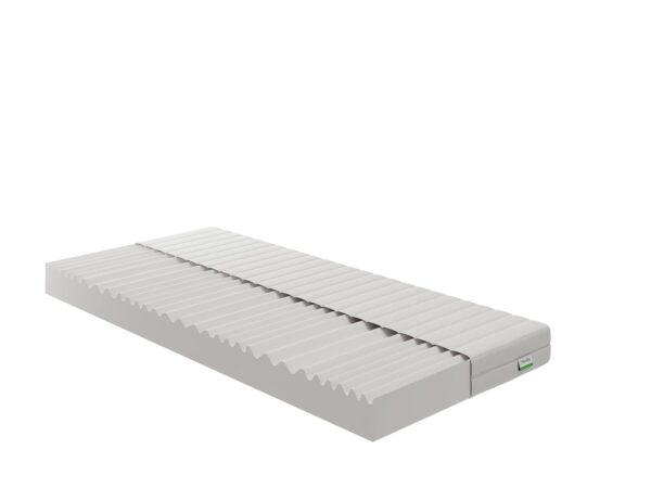 Novilla Kaltschaummatratze 140x190 H2/H3 7-Zonen 16cm Öko-Tex, waschbarer Bezug