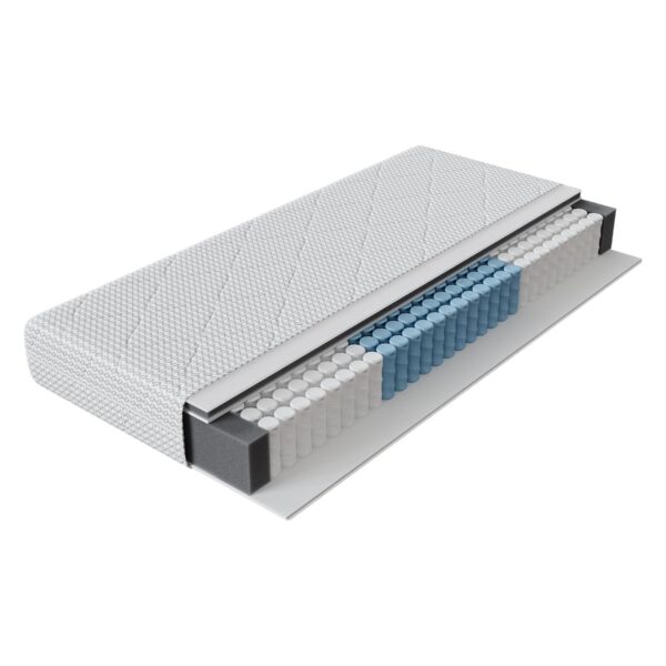 Novilla Matratze 160x200 H3 7-Zonen Taschenfederkern mit Oeko-Tex Zertifikat