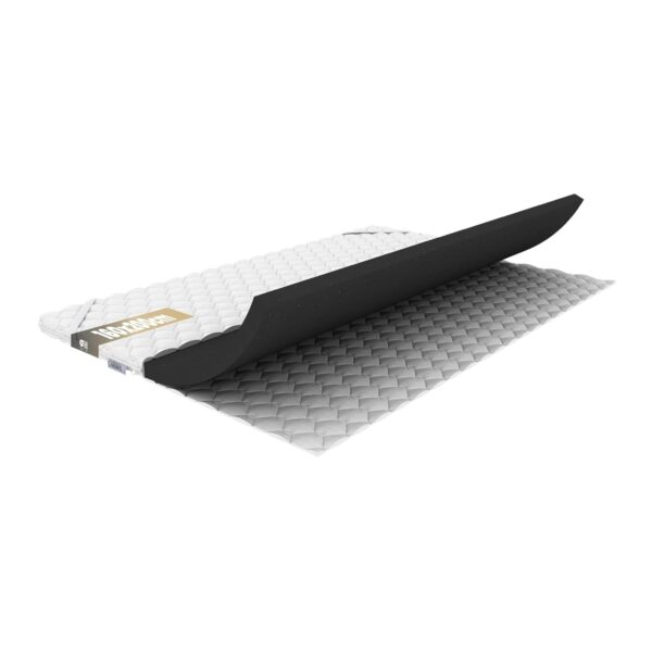 REM-Sen Matratzenauflage 160x200 cm, 6 cm hoch, H5, sehr hart, 3-Lagen-Bezug