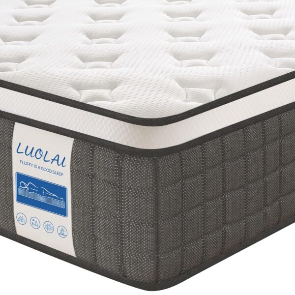 SleepWell Matratze 140x200 H3 Kernhart, Punktelastisch, Stützrand, Hochatmungsaktiv