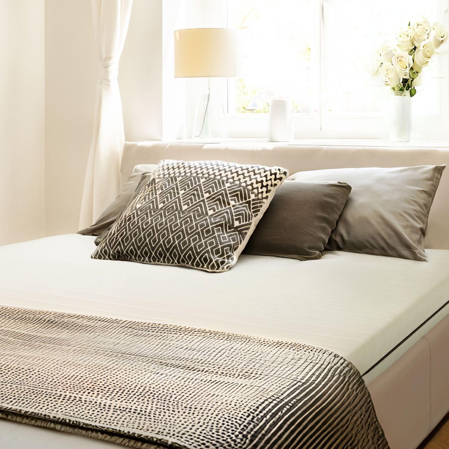 SleepWell Matratze 160x200 H2/H3 7-Zonen Kaltschaummatratze mit waschbarem Bezug