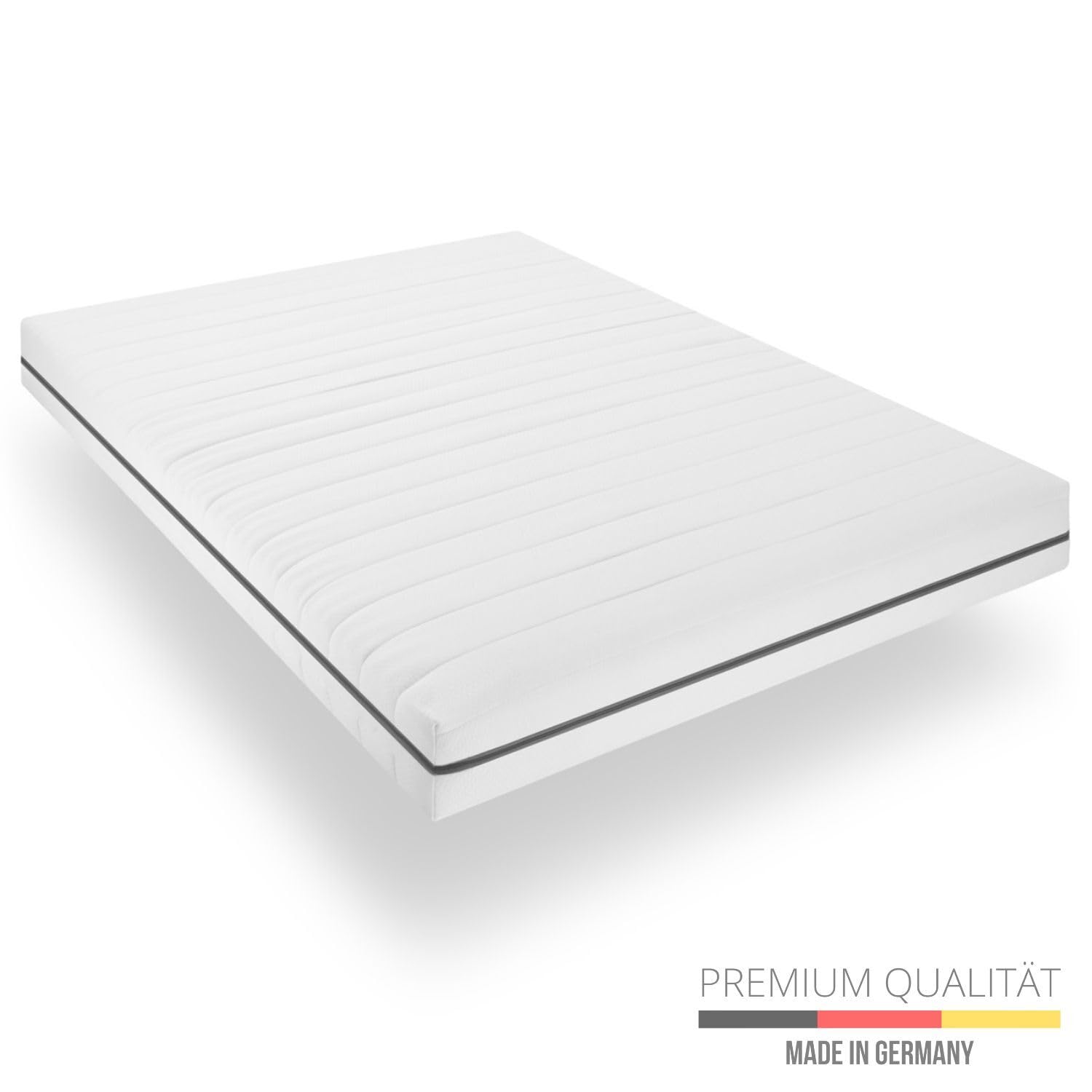 SleepWell Matratze 160x200 H2/H3 7-Zonen Kaltschaummatratze mit waschbarem Bezug