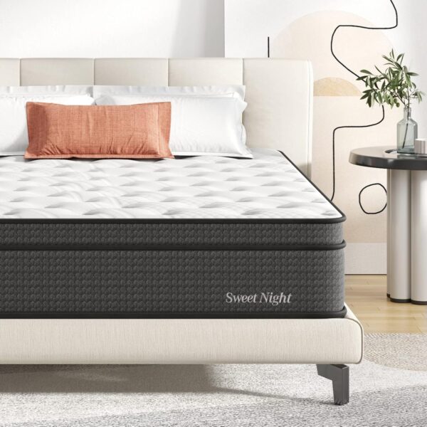 Sweetnight Matratze 180x200 H4 Kaltschaum mit Gel Memory Foam und Taschenfederkern