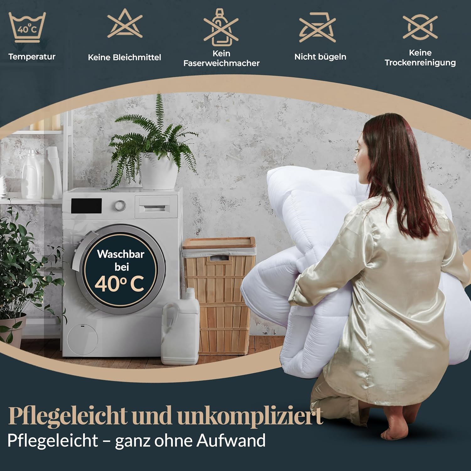 Topper 160x200 cm 5cm 800g/m² Ultra-Comfort Hochwertige Matratzenauflage mit Anti-Rutsch-Ecken