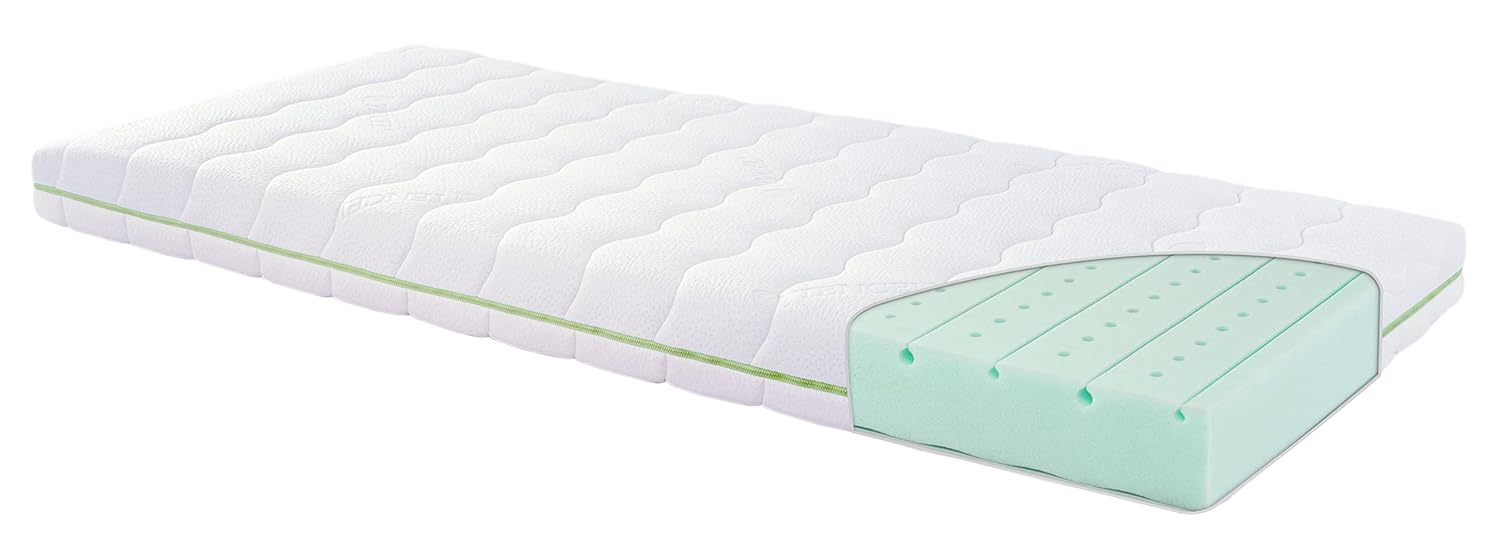 Träumeland Cloud Dream Kindermatratze 90x200, atmungsaktiv, hoher Liegekomfort, 15 cm