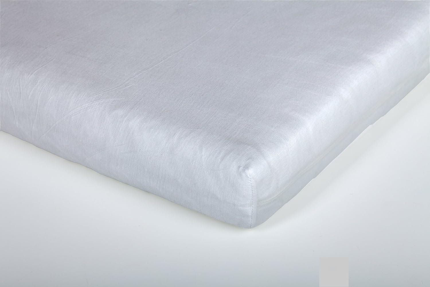 Träumeland Jersey Spannbetttuch 40x90 cm mit Anti-Rutsch, hoher Elastizität, 3D-Optik