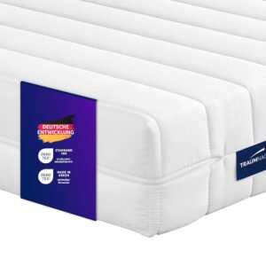 Traumnacht Komfort 2-in-1 Matratze 7-Zonen Kaltschaum H2/H3 140x200 Oeko-Tex