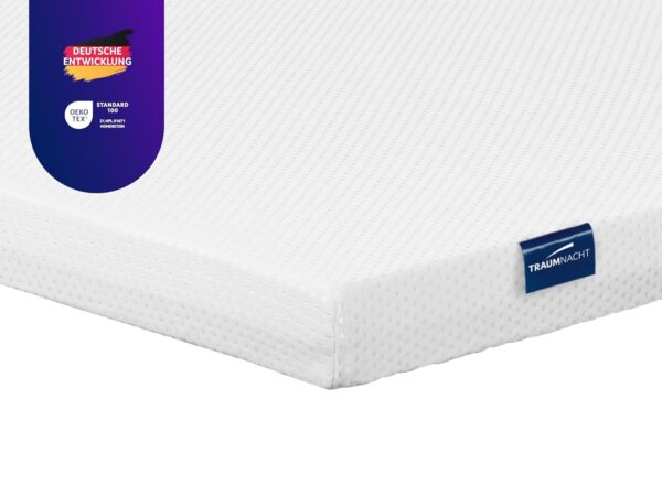 Traumnacht Matratzenauflage Kaltschaumkern punktelastisch 80x200 H3 Oeko-Tex