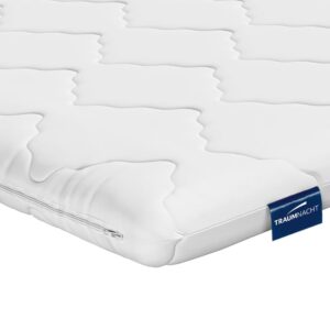 Traumnacht Matratzenauflage mit Komfortschaumkern, Oeko-Tex Zertifikat, 160x200 cm