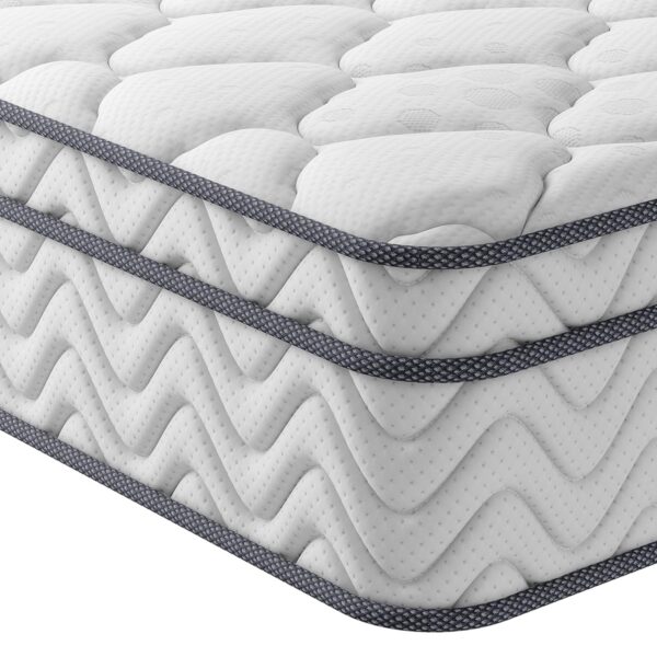 Vesgantti Matratze 100x200 7-Zonen Taschenfederkern H3 26cm Kernmatratze