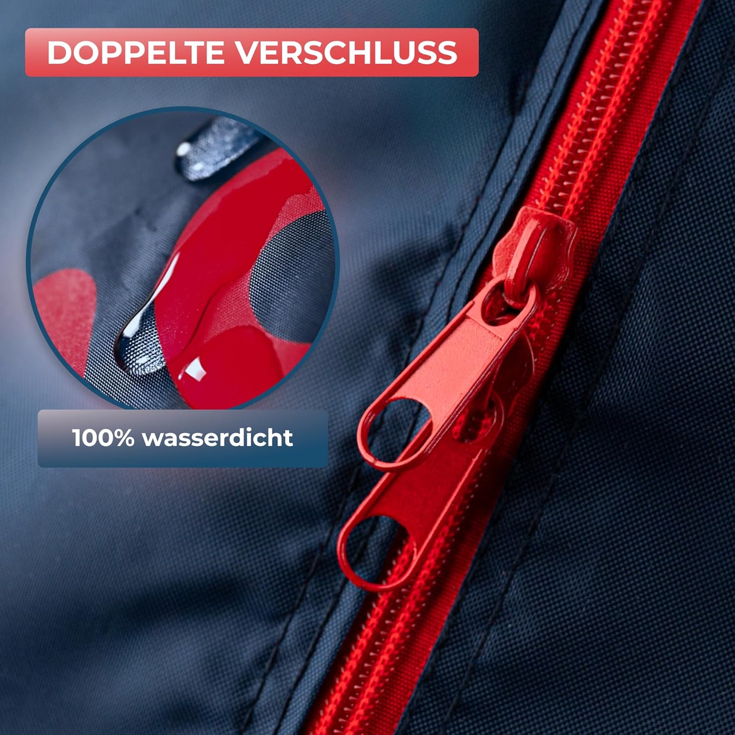 WRAPPYBAG Mattressensack 160x200 cm Wasserdicht Oxford Polyester mit 4 Tragegriffen